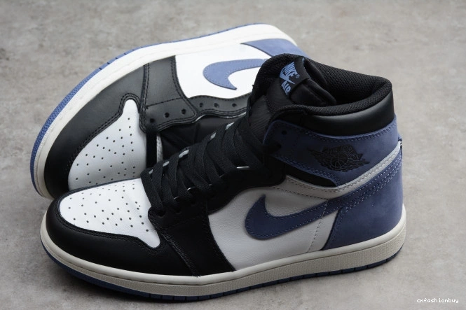 Moon Jordan High 1 555088-115 OG Air Retro Blue 1212